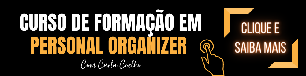 CURSO DE FORMAÇÃO EM personal organizer